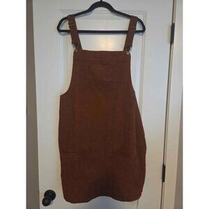 Corduroy womens jumper dress size XL
